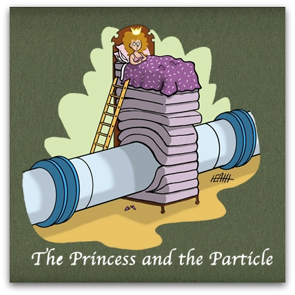 The Princess and the Particle, nobrow cartoons, Mark Heath