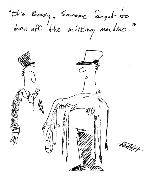 My First Published Cartoon