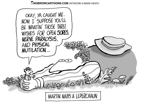 My Only St. Patrick's Day Cartoon