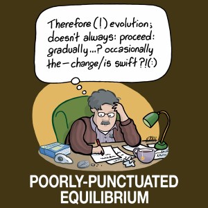 poorly punctuated equilibrium